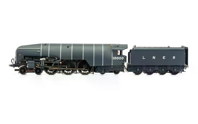 OO比例 R3840-3844 伦敦及东北铁路W1型4-6-4蒸汽机车