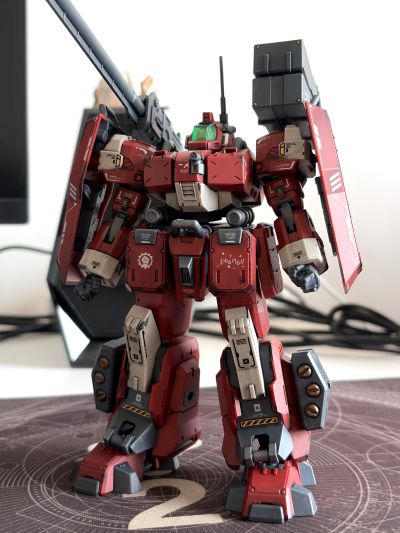 超动骑兵系列 轰魔（红色）1/144拼装模型