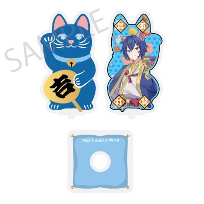 初音未来×招财猫 ×盛夏熊谷 亚克力立牌
