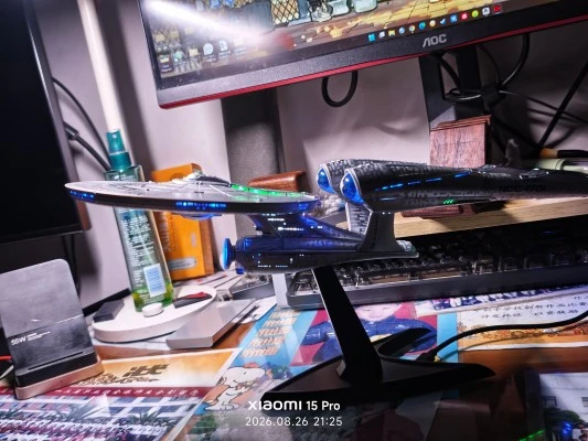 REPLICAart系列 星际迷航2009 联邦星舰进取号 NCC-1701