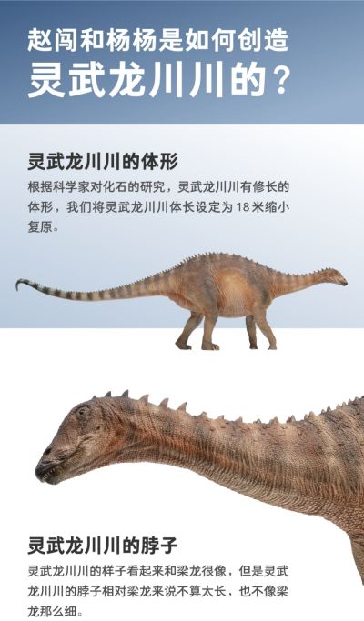 PNSO恐龙大王 成长陪伴模型63 灵武龙川川 ​​​