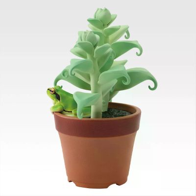 一番赏 爬行类&两栖类～小小伙伴～第三弹 C赏 日本树蛙与观叶植物饰品架