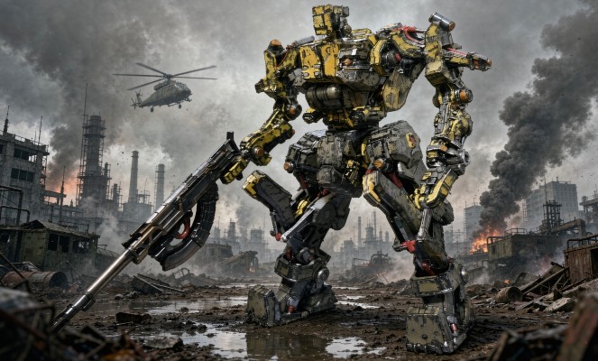 30MM 机战佣兵VI 境界天火 RaD CC-3000 WRECKER 乳牙