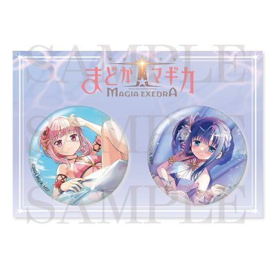 魔法少女小圆 Magia Exedra 徽章套装 环彩羽＆七海八千代