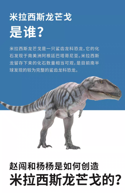 PNSO恐龙大王 成长陪伴模型69 米拉西斯龙芒戈