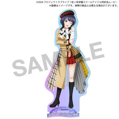 LoveLive! 虹咲学园学园偶像同好会 NIJIGAKU Monthly Songs♪ POP UP STORE 极光BIG 亚克力立牌