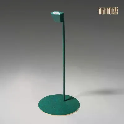 《竖剑架》血魔剑配套展示复古立式剑架底座铜摆件