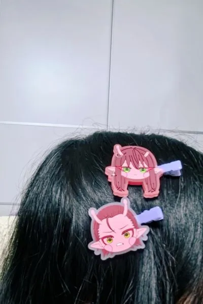 银河特急 银河地铁 迷你收藏 橡胶发夹