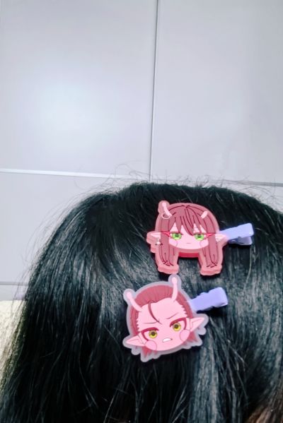 银河特急 银河地铁 迷你收藏 橡胶发夹