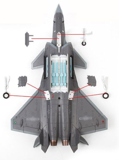 1/48 歼-20战斗机