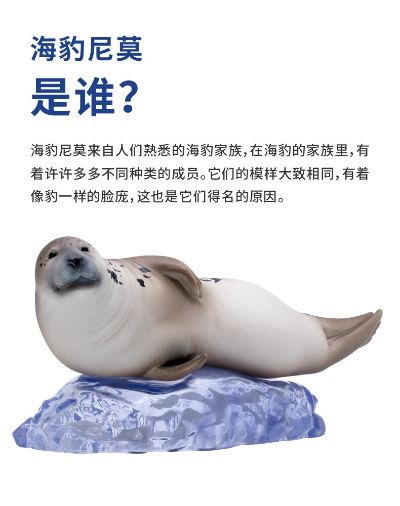 PNSO动物园成长陪伴模型14 海豹尼莫