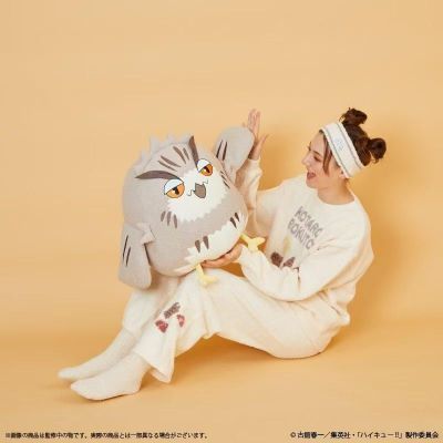 排球少年!! Palude联名 木兔光太郎猫头鹰毛绒抱枕