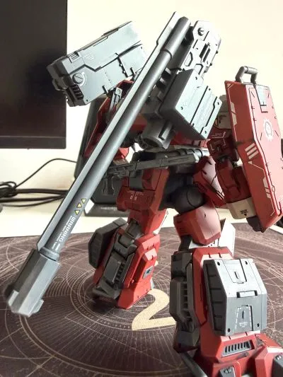 超动骑兵系列 轰魔（红色）1/144拼装模型