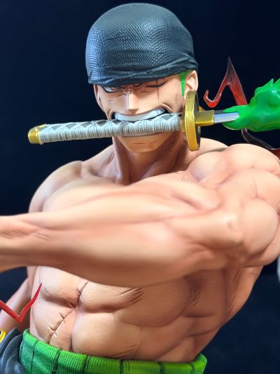 Tsume Art BIJUtsu系列 航海王 One Piece 草帽海贼团 海贼猎人 罗罗诺亚·索隆 1:4 雕像
