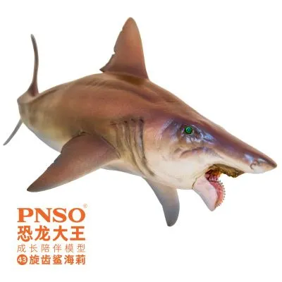 PNSO恐龙大王  成长陪伴模型43 旋齿鲨海莉