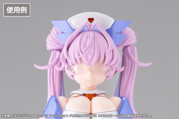 女神装置 M.S.G 10 面部套装 PUNI☆MOFU用 01 肤色C