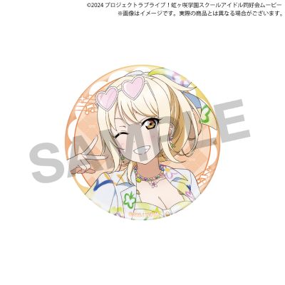 虹咲学园学园偶像同好会 NIJIGAKU Monthly Songs♪ POP UP STORE 盲盒 徽章