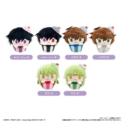 CODE GEASS 叛逆的鲁鲁修 纸杯蛋糕毛绒玩偶盲盒