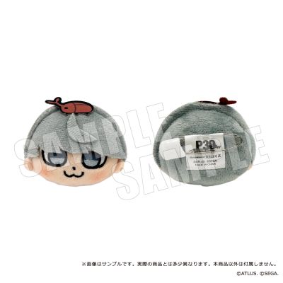 女神异闻录30周年 主人公×bukubu 毛绒玩偶徽章