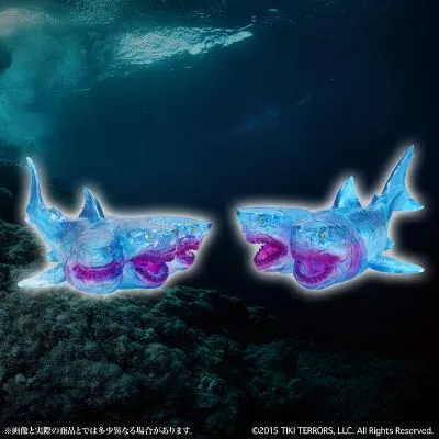 MSS 三头鲨 深海透明版