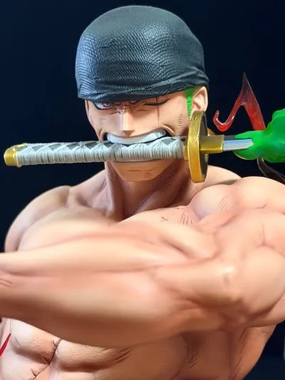Tsume Art BIJUtsu系列 航海王 One Piece 草帽海贼团 海贼猎人 罗罗诺亚·索隆 1:4 雕像