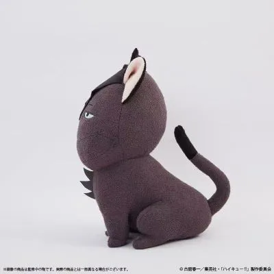 排球少年!! Palude联名 黑尾铁朗猫咪毛绒抱枕