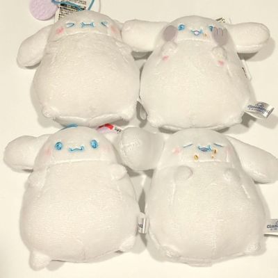玉桂狗 胖乎乎大口吃 附对白毛绒挂件