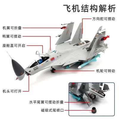 1/48 歼-15舰载战斗机；收藏版