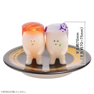 寿司怪兽 SUSHI-LA 模型收藏5 开心微笑 & 深深悲伤
