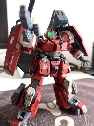 超动骑兵系列 轰魔（红色）1/144拼装模型