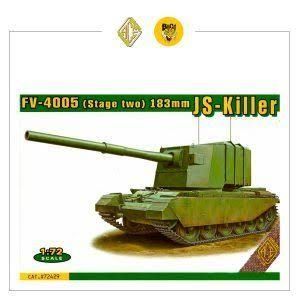 72429 1/72 FV-4005 stage2自行火炮/自行反坦克炮