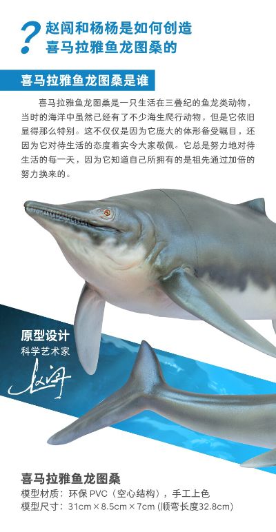 PNSO恐龙大王-成长陪伴系列55 喜马拉雅鱼龙图桑