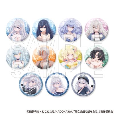 靠死亡游戏混饭吃。 CLOUDY BEACH 徽章盲盒