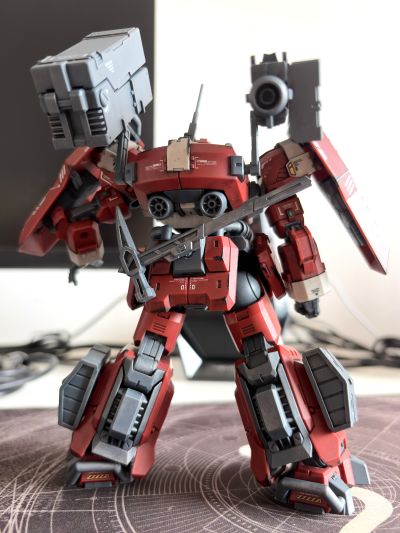 超动骑兵系列 轰魔（红色）1/144拼装模型