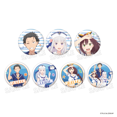 RE：从零开始的异世界生活 水手服ver.徽章 盲盒