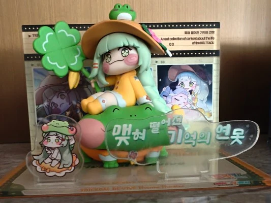 嘟嘟脸恶作剧 主题立体手办盲盒