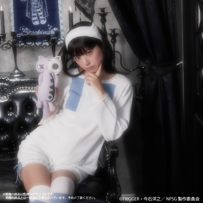 新吊带袜天使 Palude联名 骨头猫毛绒玩偶