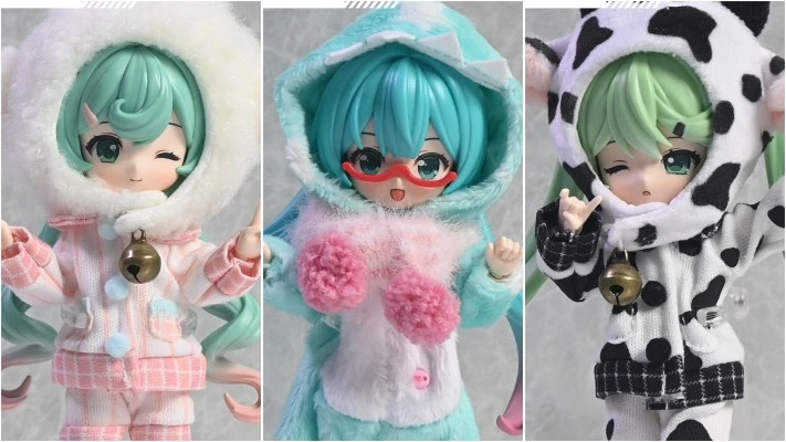 布鲁可积木人 绮遇记1/12-初音未来第2弹-毛绒绒甜梦派对