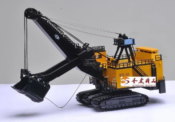 1/48 太重WK-55电铲矿山挖掘机