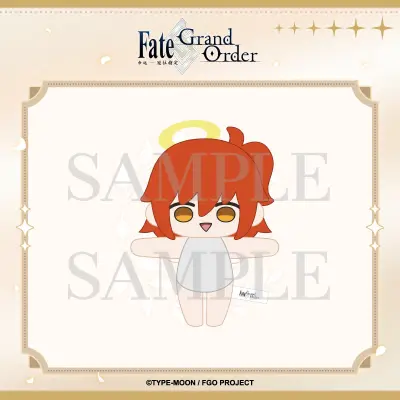 Fate/Grand Order 简中版10周年riyo漫画 磁吸毛绒挂件