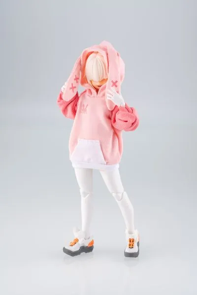 派对动物女孩 家居服 兔子连帽衫