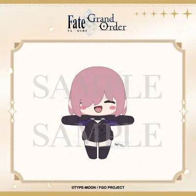 Fate/Grand Order 简中版10周年riyo漫画 磁吸毛绒挂件