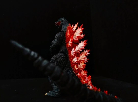 S.H.MonsterArts 哥斯拉（2004）放射热线版 VS 新・轰天号