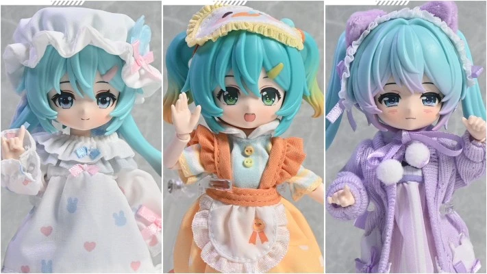布鲁可积木人 绮遇记1/12-初音未来第2弹-毛绒绒甜梦派对