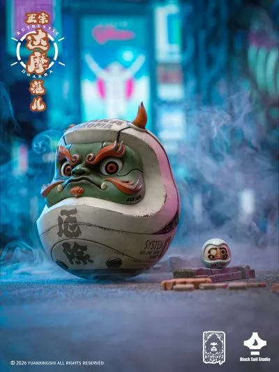 DM-005  正宗达摩范儿系列手办 厄除达摩