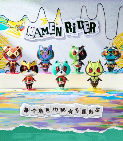 Artverse BAKETAN BLOG 假面骑士艺术搪胶系列Vol.1