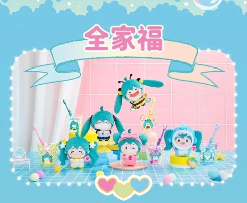WAYAYA 初音未来 毛绒套装盲盒vol.1 元气de一天