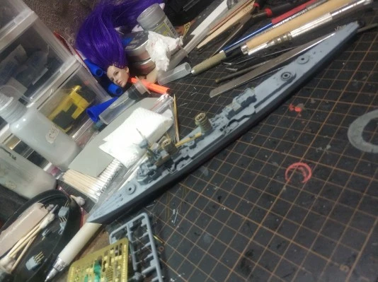 FH1125 1/700 二战德国战争海军 轻巡洋舰 柯尼斯堡