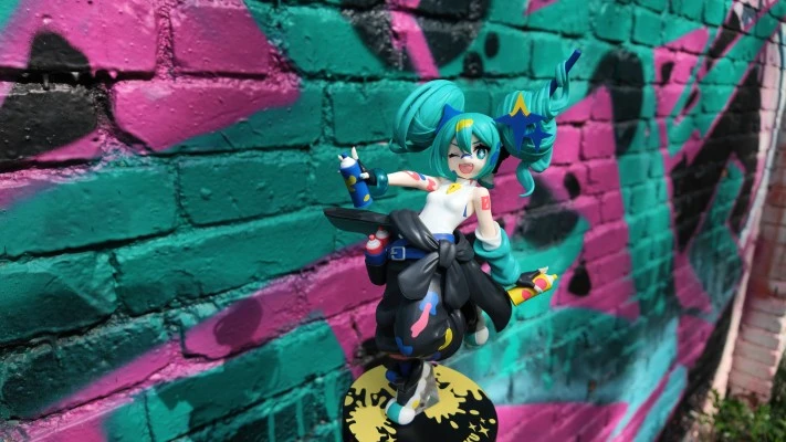 Muchute  初音未来 绘画少女