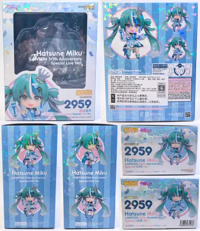 粘土人#2959 初音未来 罗森50周年纪念 特别直播版